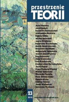 Przestrzenie Teorii 23/2015