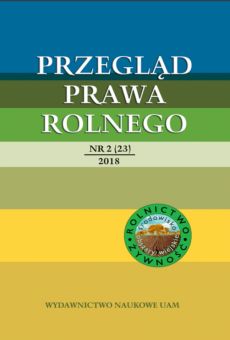 Przegląd Prawa Rolnego 2(23)/2018