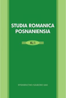 Studia Romanica Posnaniensia XL/1