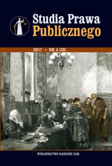 Studia Prawa Publicznego 4(20)/2017
