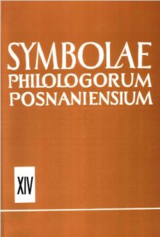 Symbolae Philologorum Posnaniensium, XIV