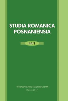 Studia Romanica Posnaniensia 44/1