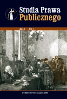 Studia Prawa Publicznego 4(4)/2013