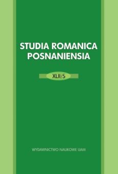 Studia Romanica Posnaniensia XLII/5: Themas and approaches in Romance and Latin diachronic linguistics