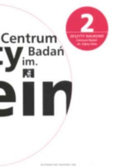 Zeszyty Naukowe Centrum Badań im. Edyty Stein nr 2
