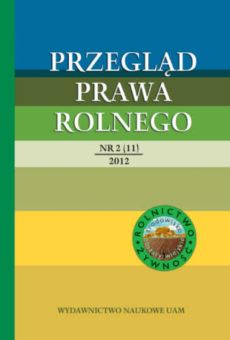 Przegląd Prawa Rolnego 2(11)/2012