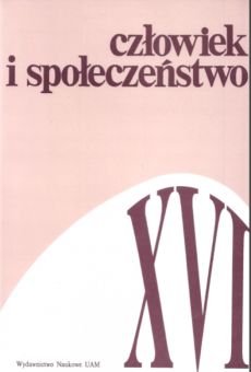 Człowiek i Społeczeństwo, tom XVI, Człowiek jako podmiot poznania i działania