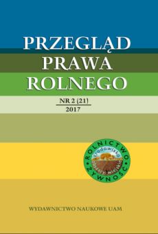 Przegląd Prawa Rolnego 2(21)/2017