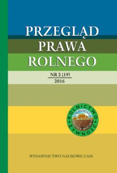 Przegląd Prawa Rolnego 2(19)/2016
