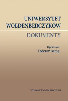 Uniwersytet Woldenberczyków. Dokumenty