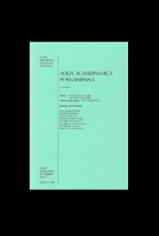 Folia Scandinavica Posnaniensia, Vol. 9