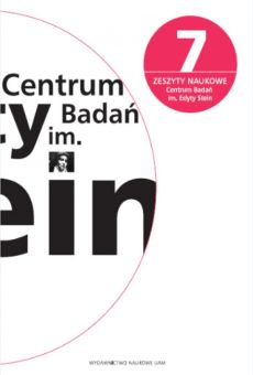 Zeszyty Naukowe Centrum Badań im. Edyty Stein nr 7