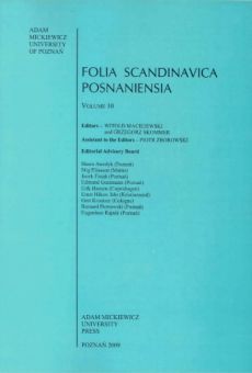 Folia Scandinavica Posnaniensia vol.10