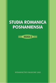 Studia Romanica Posnaniensia XXXIX/3
