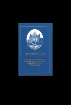 Thaddaeus Kotula Doctor Honoris Causa 