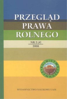 Przegląd Prawa Rolnego 2(4)/2008