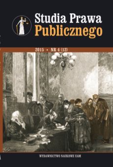 Studia Prawa Publicznego 4(12)/2015
