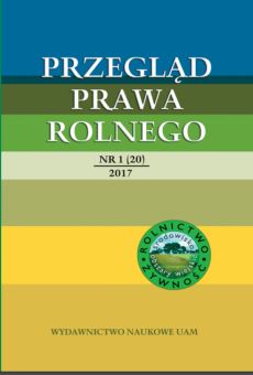 Przegląd Prawa Rolnego 1(20)/2017