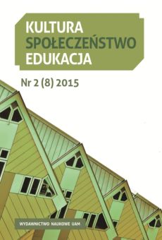 Kultura – Społeczeństwo – Edukacja 2(8)2015
