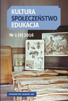 Kultura – Społeczeństwo – Edukacja 1(9)2016