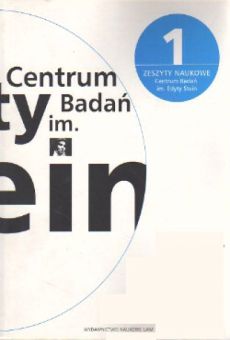 Zeszyty Naukowe Centrum Badań im. Edyty Stein nr 1