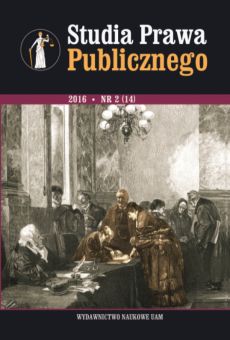 Studia Prawa Publicznego 2(14)/2016