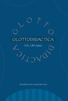 Glottodidactica, Vol. LIII/1