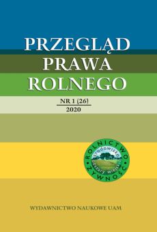 Przegląd Prawa Rolnego 1(26)/2020