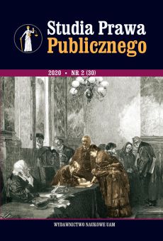 Studia Prawa Publicznego 2(30)/2020