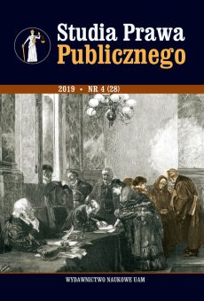 Studia Prawa Publicznego 4(28)/2019