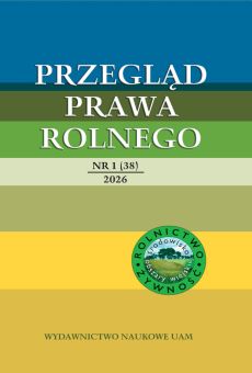 Przegląd Prawa Rolnego 1(38)2026