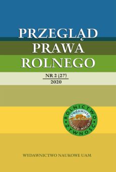 Przegląd Prawa Rolnego 2(27)2020