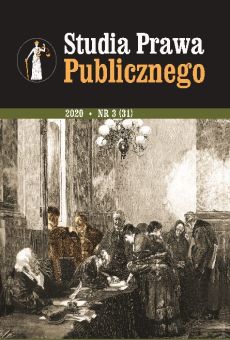 Studia Prawa Publicznego 3(31)/2020