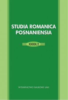 Studia Romanica Posnaniensia XXXIX/2