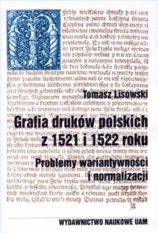 Grafia druków polskich z 1521 i 1522 roku