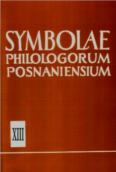 Symbolae Philologorum Posnaniensium, XIII