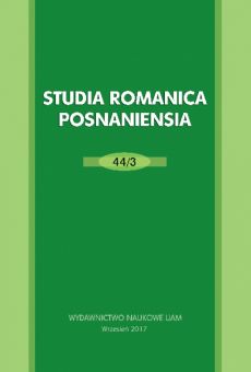 Studia Romanica Posnaniensia 44/3. Entre l’information et la fiction. Les démarches argumentatives dans l’espace médiatique