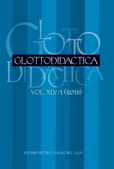 Glottodidactica, Vol. XLV/1