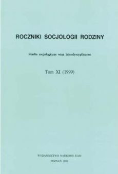 Roczniki Socjologii Rodziny, tom XI (1999)