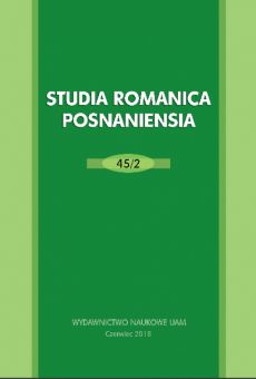 Studia Romanica Posnaniensia 45/2. Las fronteras de lo fantástico en las literaturas española y catalana
