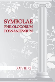 Symbolae Philologorum Posnaniensium XXVIII/2