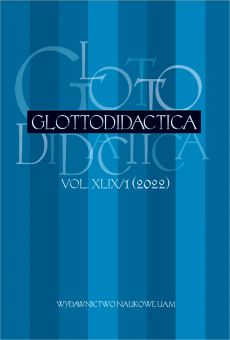 Glottodidactica, Vol. XLIX/1