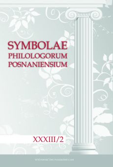 Symbolae Philologorum Posnaniensium XXXIII/2