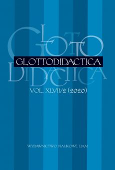 Glottodidactica, Vol. XLVII/2