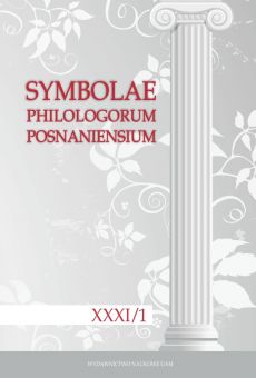 Symbolae Philologorum Posnaniensium XXXI/1