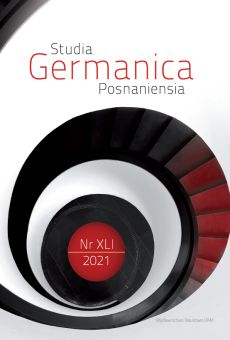 Studia Germanica Posnaniensia, v. XLI