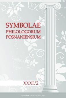 Symbolae Philologorum Posnaniensium XXXI/2