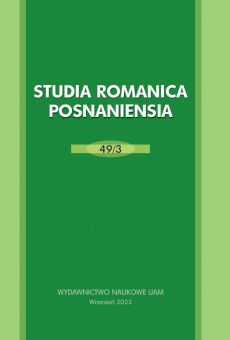 Studia Romanica Posnaniensia 49/3. La letteratura italiana e l’ambiente