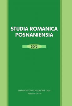 Studia Romanica Posnaniensia 50/3. Aplicaciones de la lingüística española 