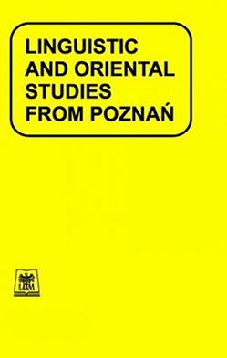 Linguistic and Oriental Studies from Poznań